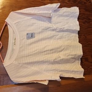 Free people  xl crop tee